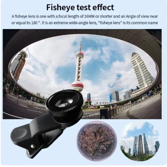 3-in-1 Photo Lens for Android and Apple Phones NIB - Picture 3 of 5